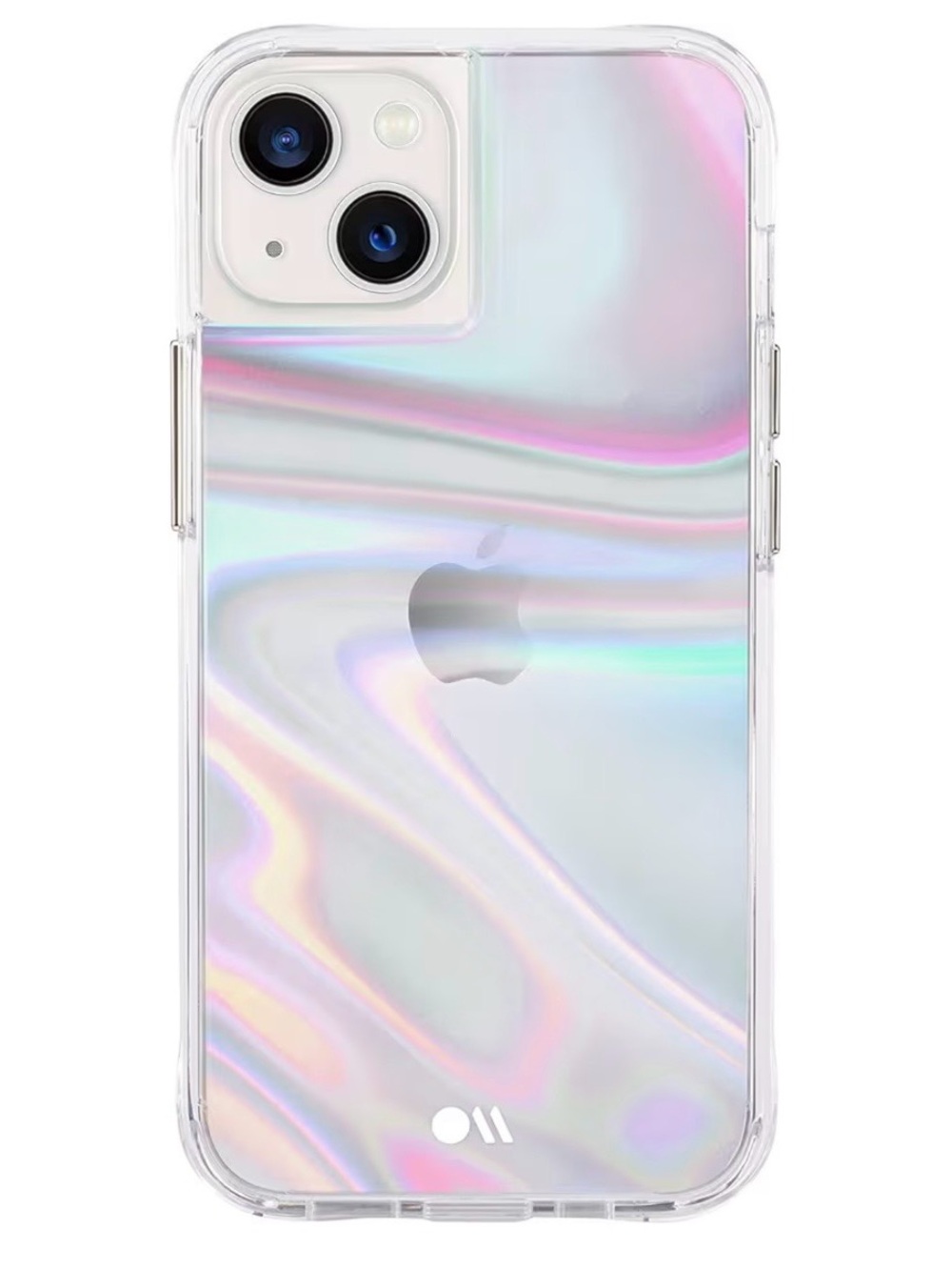 iPhone 13 case-mate Iridescent Pearl Holographic Clear Phone Case